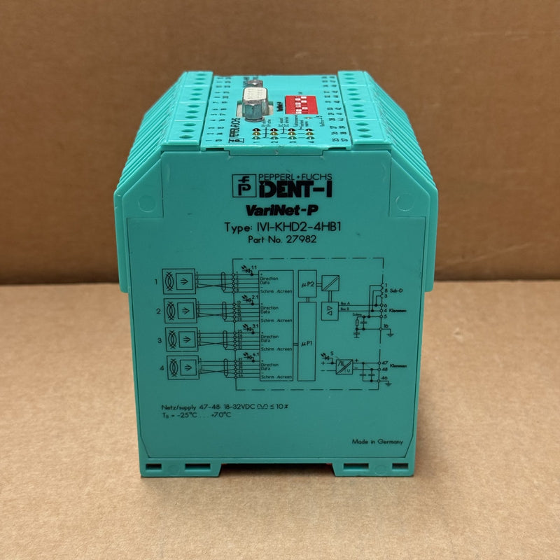 Pepperl+Fuchs – IVI-KHD2-4HB1 / 27982 – SAFETY RELAY
