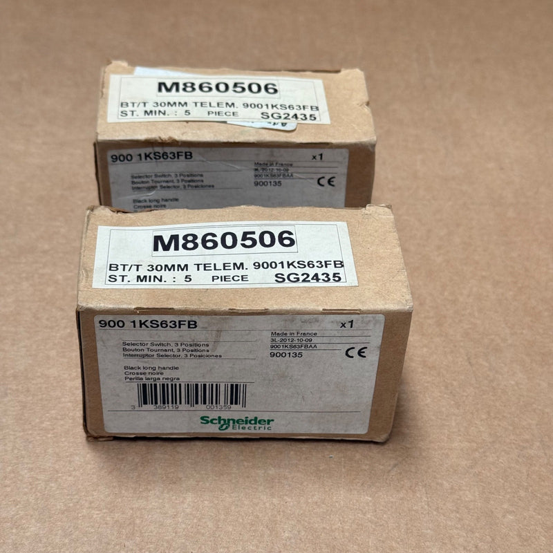 Schneider Electric – 9001KS63FB – Harmony 9001K 3-Position Selector Switch Head