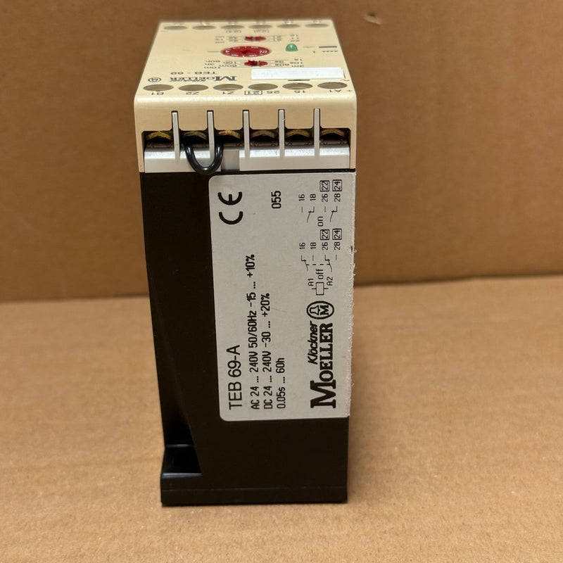 Moeller – TEB 69-A – Multi-Function Time Delay Relay 24–240 V AC/DC,