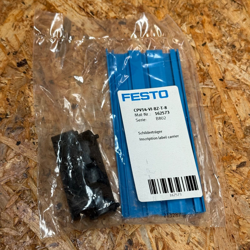 2PCs Festo – 162573 (CPV14-VI-BZ-T-8) – Inscription Label Holder