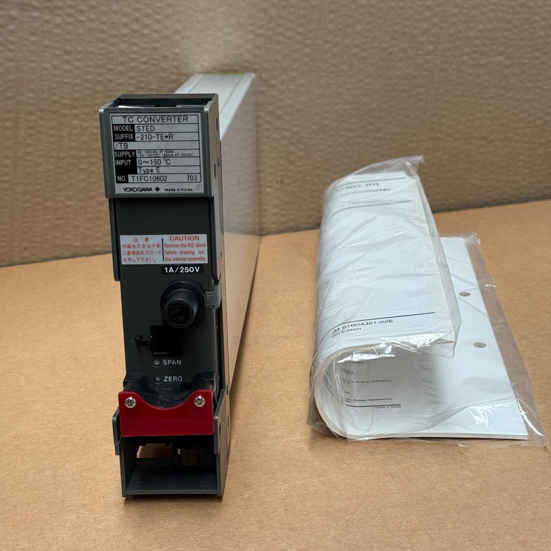 Yokogawa – STED-210-TE*R (T1FC10602) – Thermocouple Converter Signal Conditioner