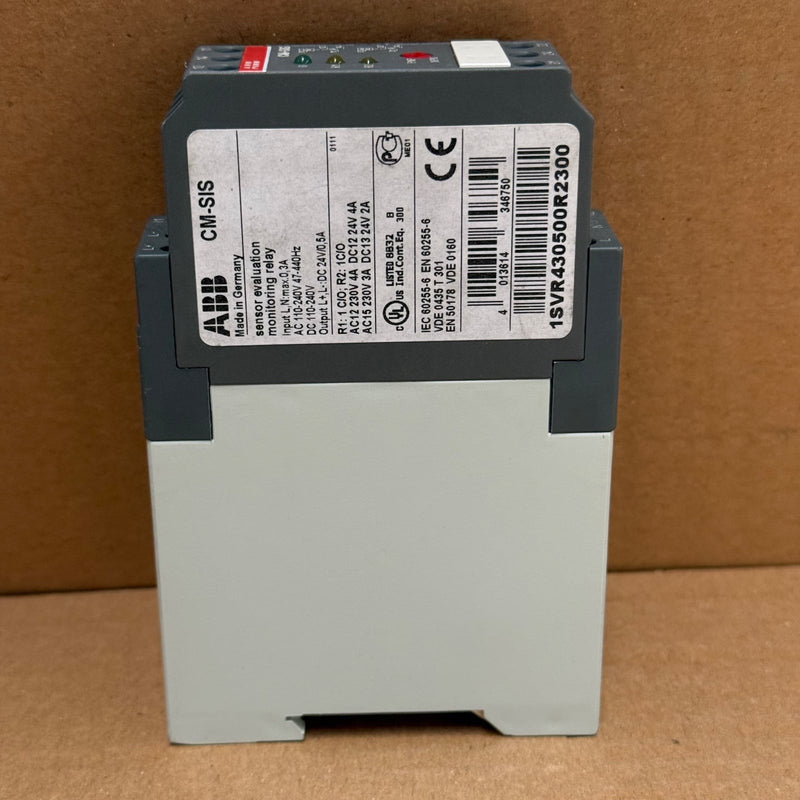 ABB – 1SVR430500R2300 (CM-SIS) – Sensor Interface Monitoring Relay