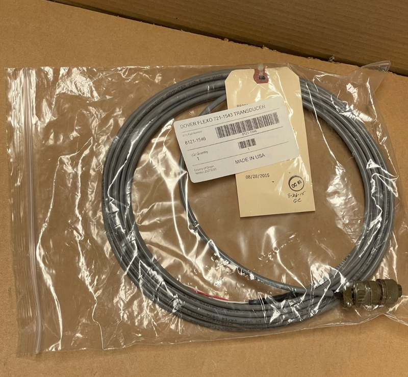 Dover Flexo – 721‑1543 – 25 ft Load Cell/Transducer Cable