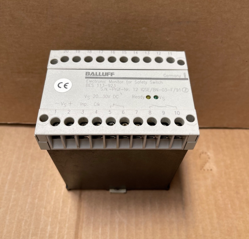 Balluff – BES 113‑923 – Monitor/Processor Module 20‑30 V DC (Order No. 551648)