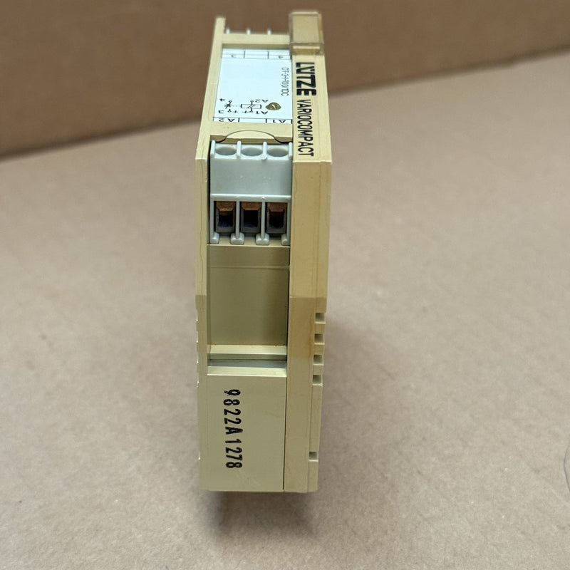 LUTZE – OT 3-1-100/1 DC / 730601 – VARIOCOMPACT OT3-1-100/1DC RELAY