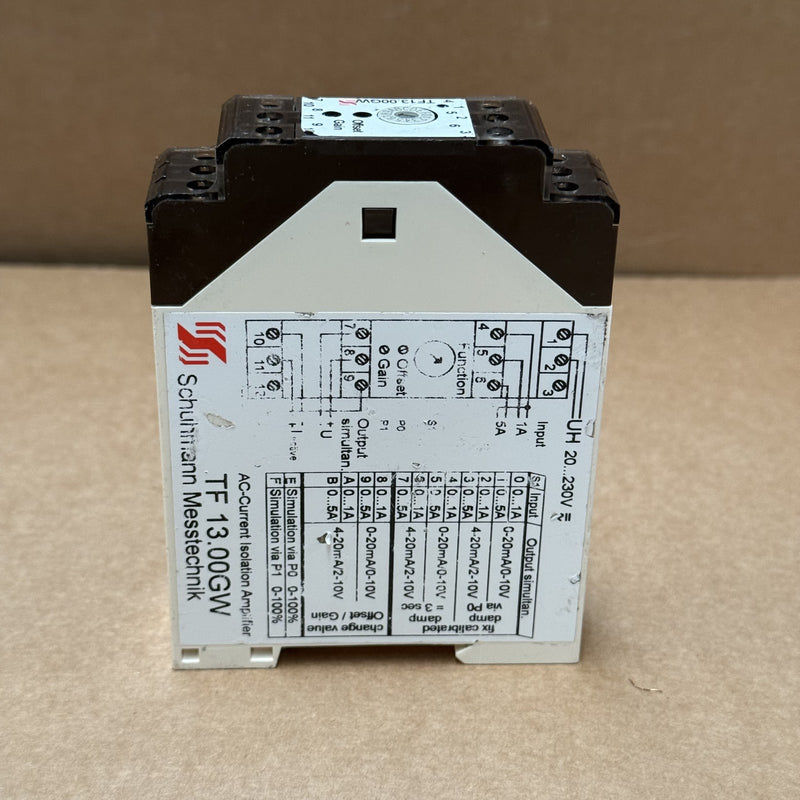 Schuhmann Messtechnik – TF13.00GW – Separation amplifier