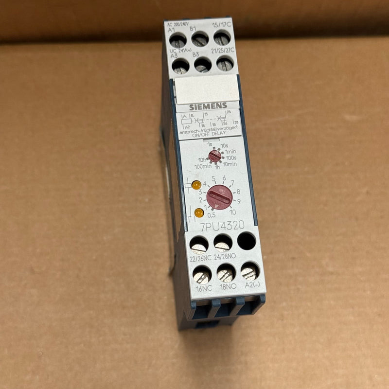 Siemens – 7PU4320-0BN20 – Multifunction Time Delay Relay
