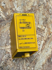 Selectron Lyss – GM‑U 31‑0 – 3‑Phase Voltage Monitoring Relay, 110–240 VAC