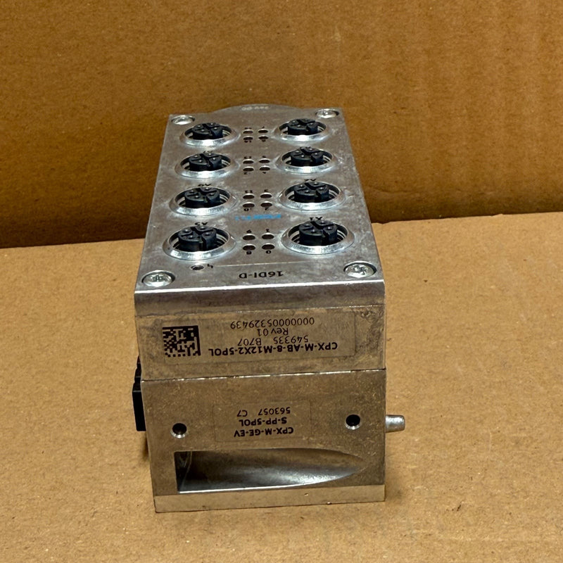 Festo – CPX-M-GE-EV-S-PP-5POL (563057) + (549335) – Metal Interlinking
