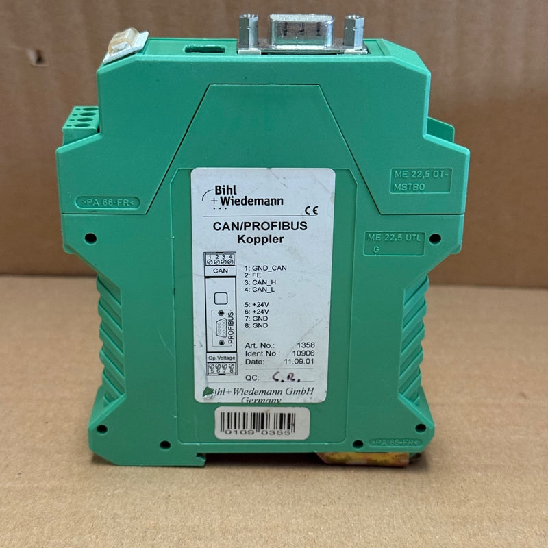 Bihl+Wiedemann – 1358 (BW1358) – CAN/PROFIBUS Coupler