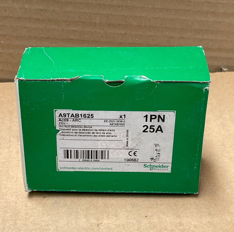 Schneider Electric – A9TAB1625 – Acti9 ARC iC40 Arc Fault Detection Add‑On Block