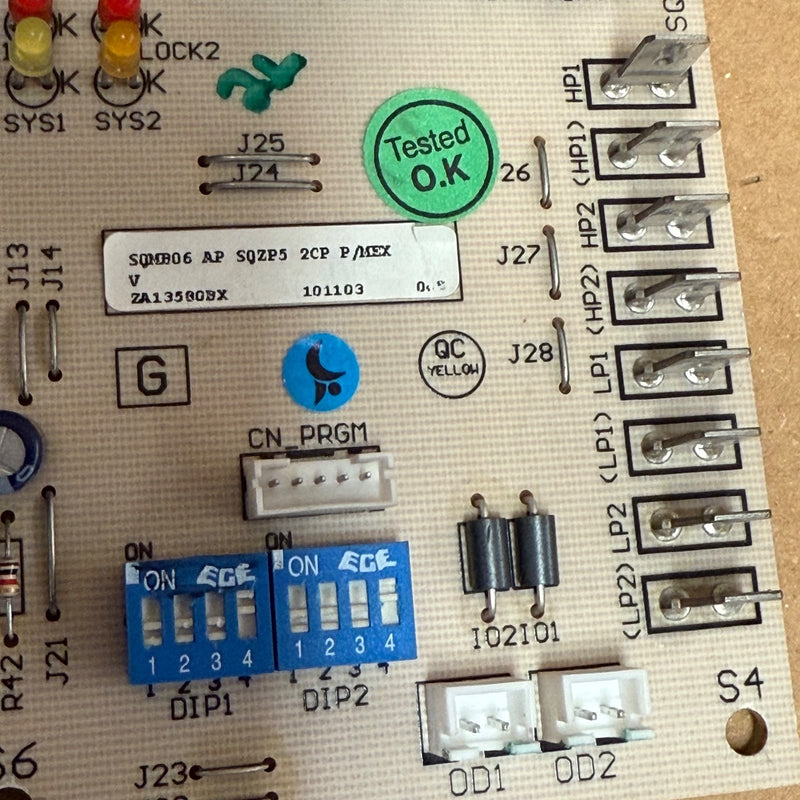 Daikin – SQMB06 – HVAC Air Conditioner Main Control Board Assembly