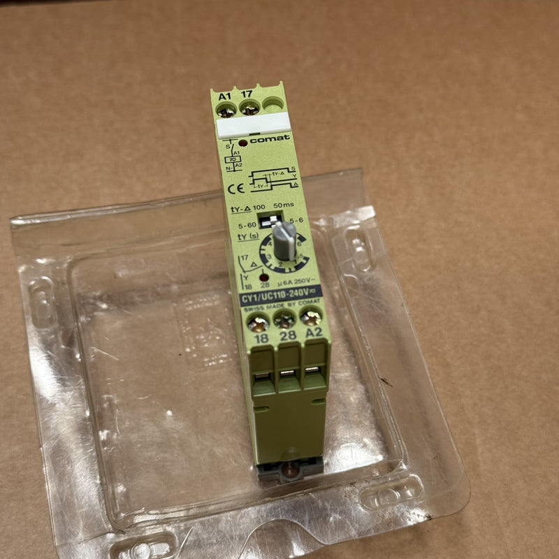 Comat – CY1/UC110-240V – Star-Delta Relay 6A Time Relay