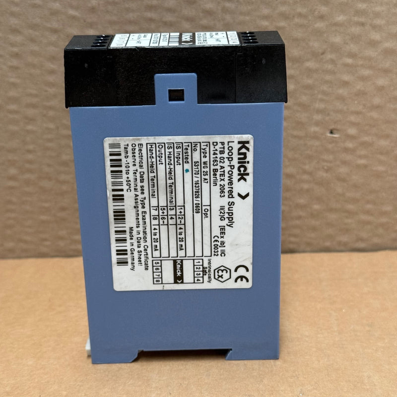 Knick – WG 25 A7 (53170) – Repeater Power Supply / Signal Conditioner