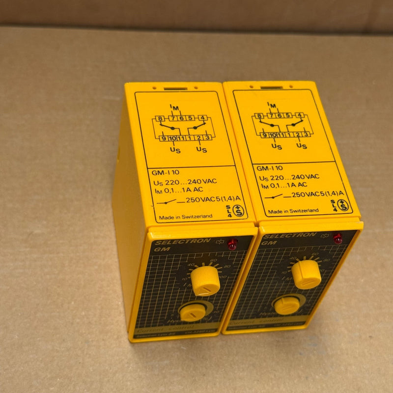 Selectron – GM-I10 – Current Monitoring Relay 0.1–1A AC