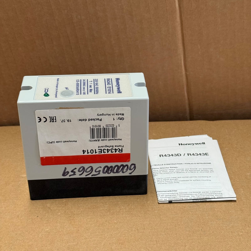 Honeywell – R4343E1014 – Industrial Ultra-Violet Flame Detector Relay Switch