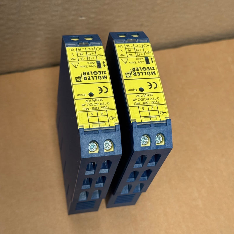 Müller + Ziegler – Ueff-MU – Signal Conditioning Transducer Voltage Transmitter