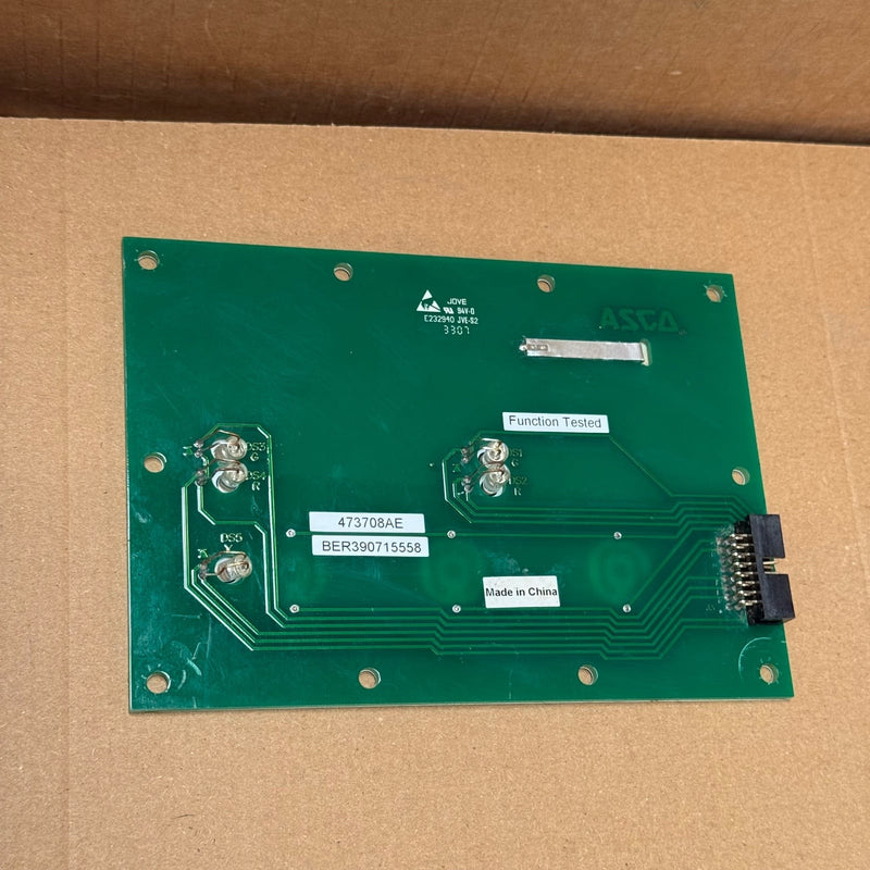 EMERSON ASCO – 473708AE – Series 300 Transfer Switch Membrane Panel