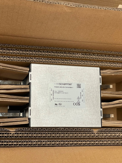 Schaffner – FN2241‑450‑99‑C1414‑R46‑1 – DC Busbar EMI/RFI Filter 450 A 1000 V