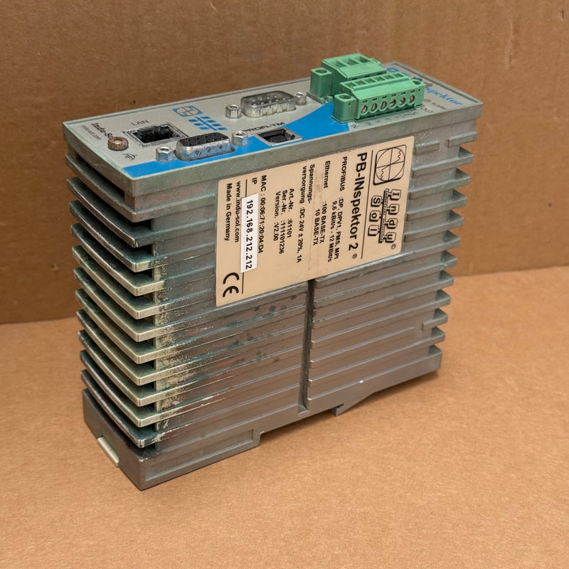 Indu-Sol – PB-INspektor 2 (61101 / V2.00) – PROFIBUS & Condition Monitoring Unit