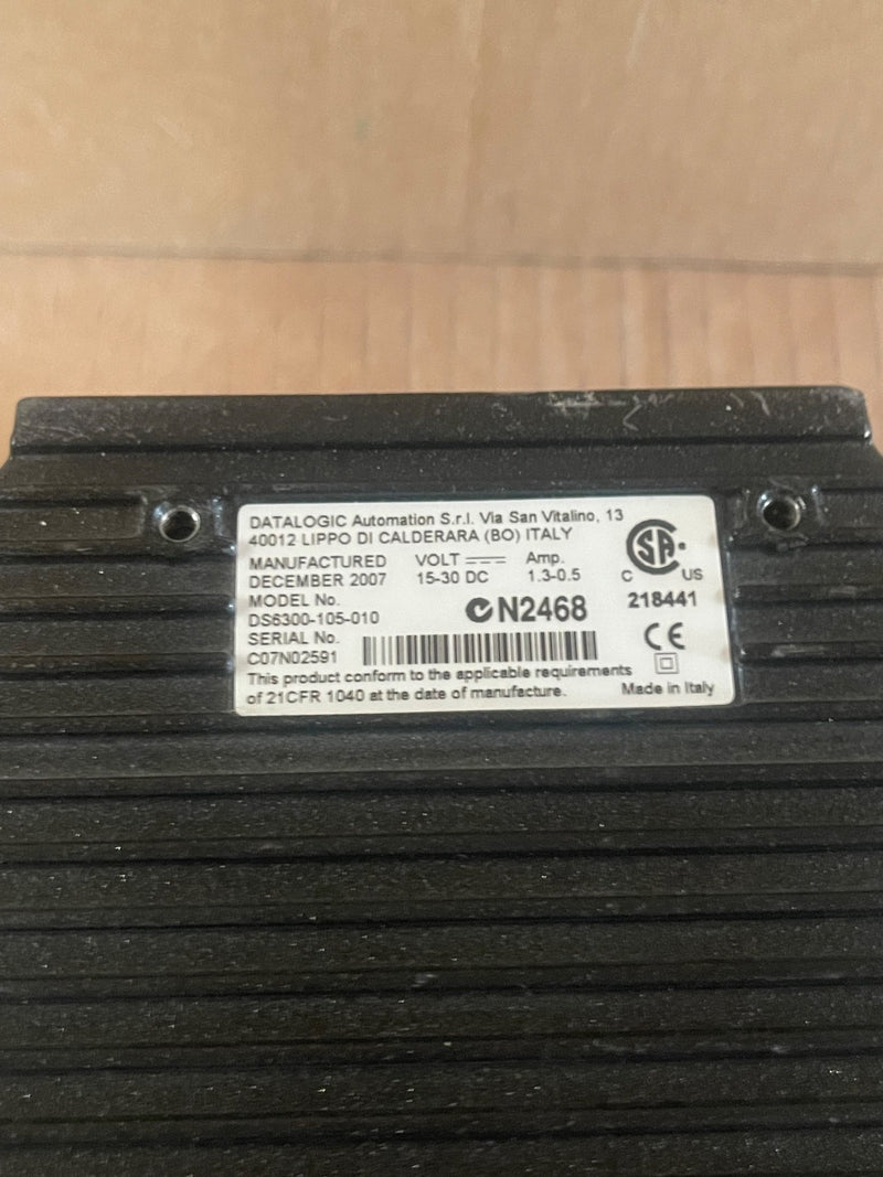 Datalogic – DS6300-105-010 – Fixed Industrial Laser Barcode Scanner