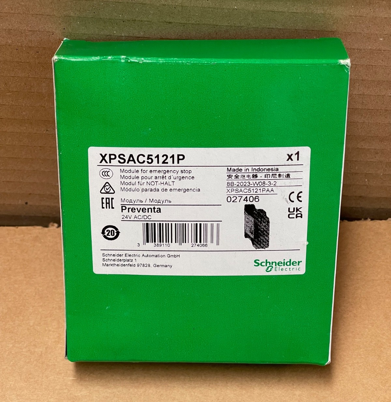 Schneider Electric – XPSAC5121P – XPSAC Safety Relay Module