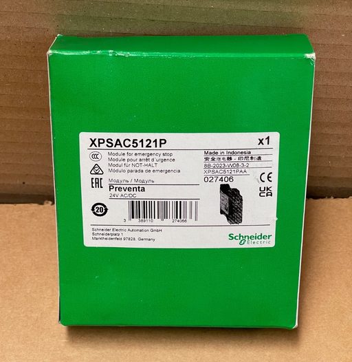 Schneider Electric – XPSAC5121P – XPSAC Safety Relay Module