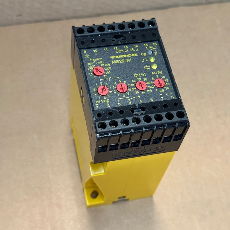 Turck – MS22-RI – Rotational Speed Monitor / Frequency-to-Current Converter