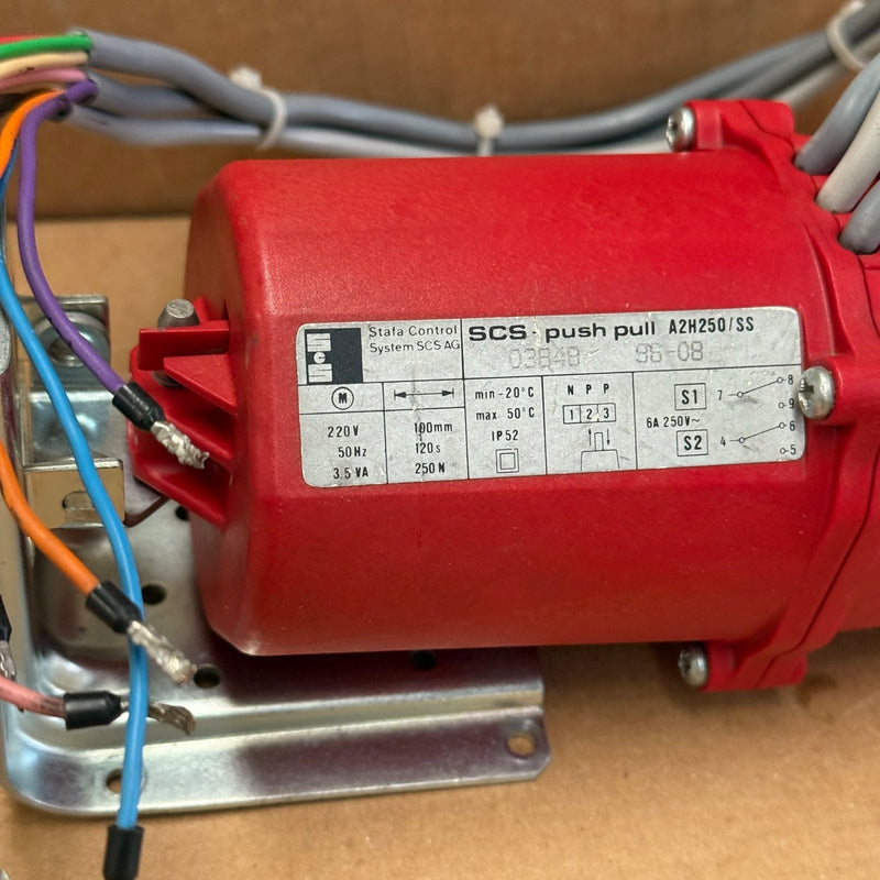 Staefa Control System – A2H250/SS – Push-Pull Actuator