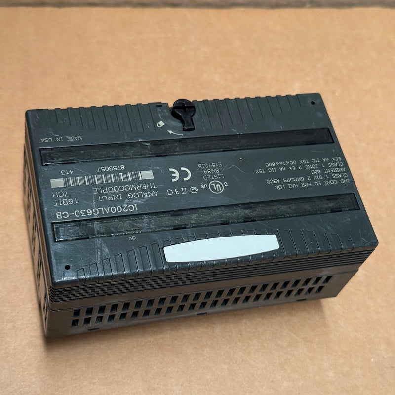 GE Fanuc – IC200ALG630-CB – 7-Channel Thermocouple/Millivolt Analog Input Module