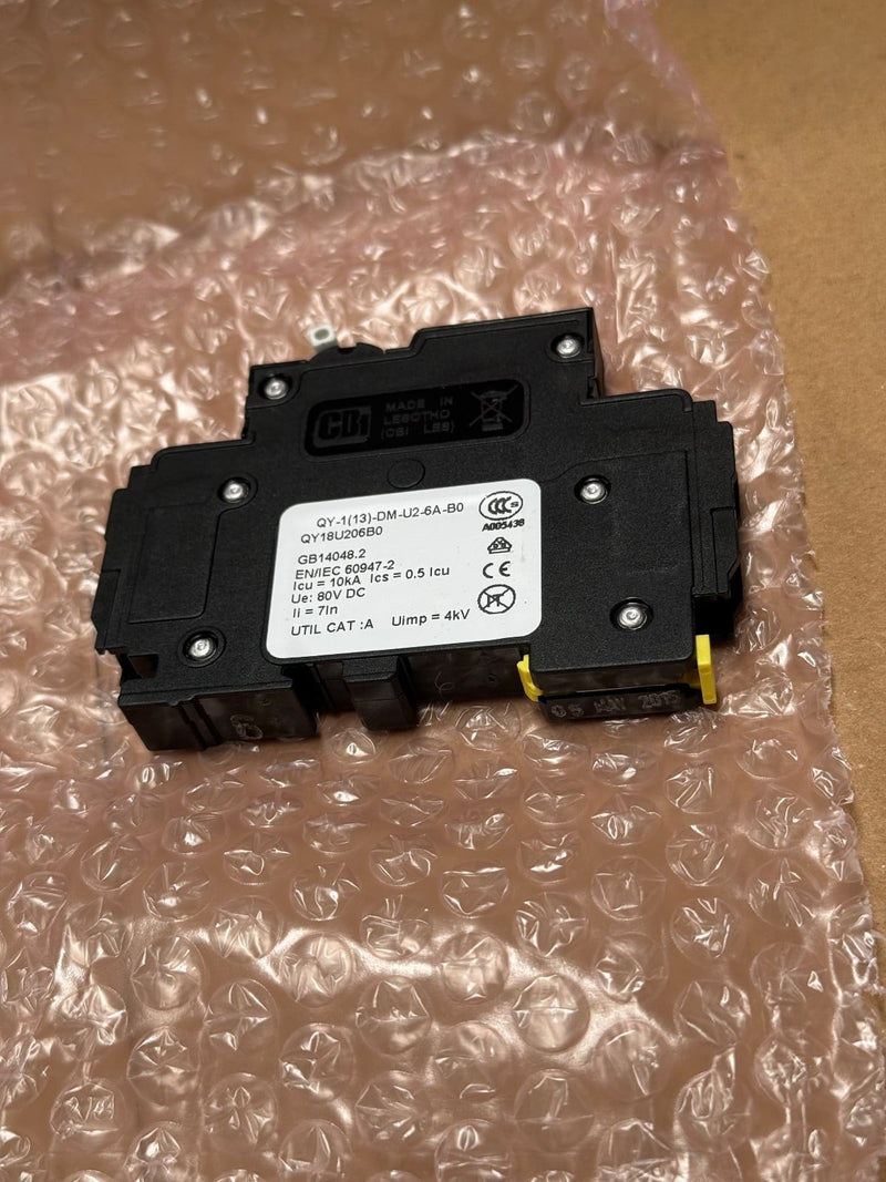 5PCs CBI Electric – QY18U206B0 – Miniature DC Circuit Breaker