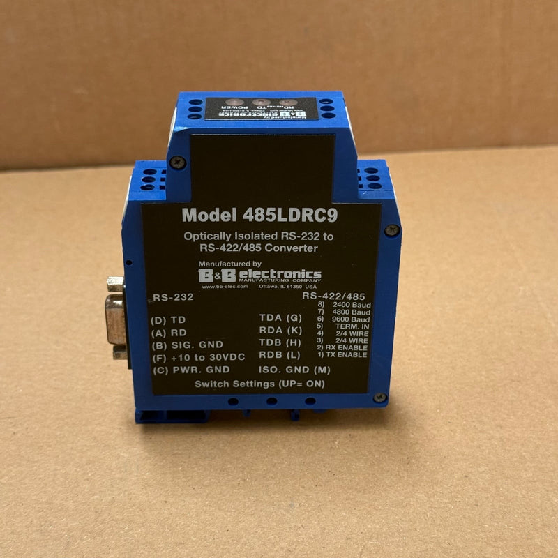 B&B electronics – 485LDRC9 – Model RS-422/485 Converter