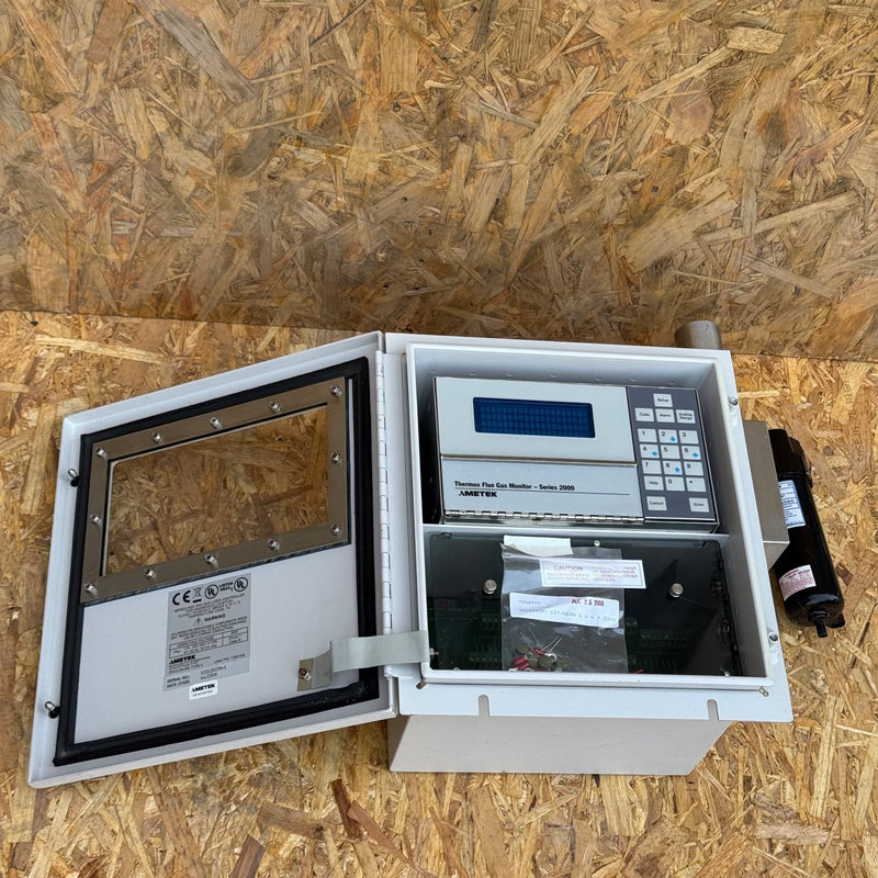 AMETEK Thermox – Series 2000 – Flue Gas Analyzer Controller with Cabinet Cooler
