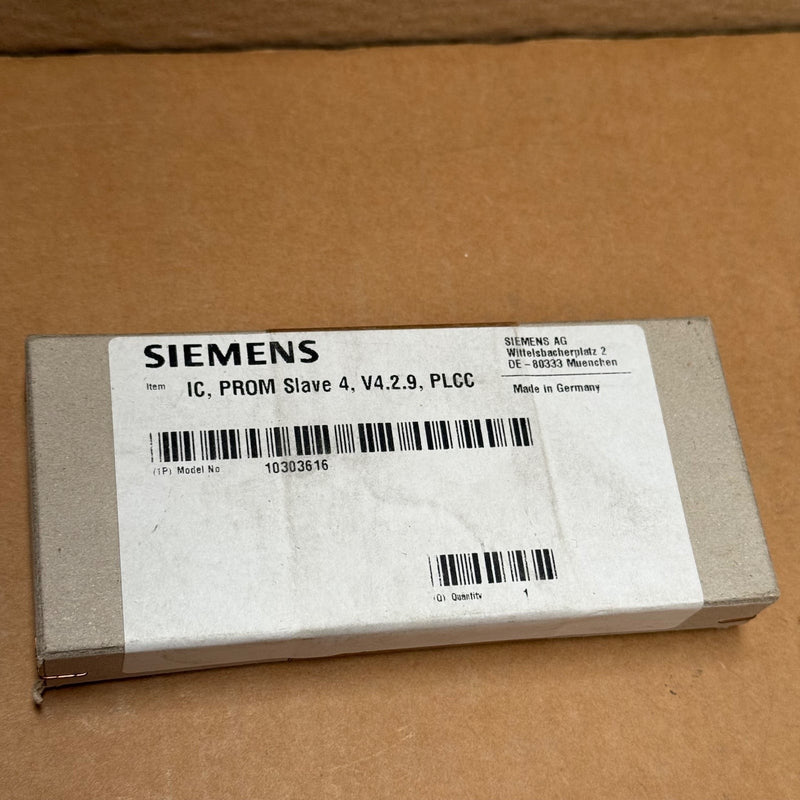 Siemens – 10303616 – IC, PROM Slave 4, V4.2.9, PLCC