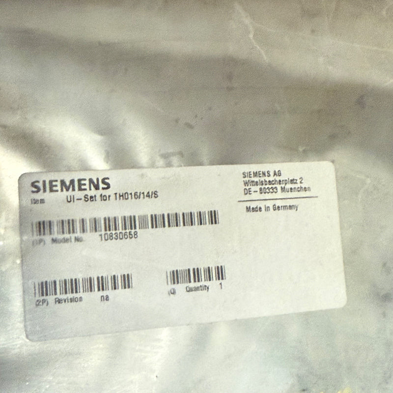 Siemens – 10830658 – Medical Imaging / UI-Set for TH016/14/S