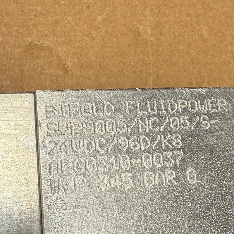 Bifold – SVP8005/NC/05/S-24VDC/96D/K8 – Solenoid Valve Assembly