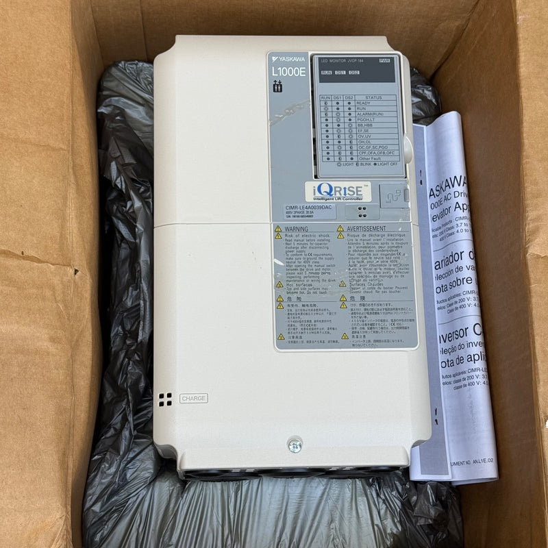 Yaskawa – CIMR-LE4A0039DAC – Elevator AC Inverter (L1000E Series)