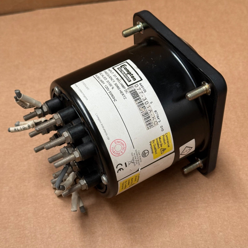 Crompton Instruments – 077-301A-KQ – Percent Panel Meter Relay