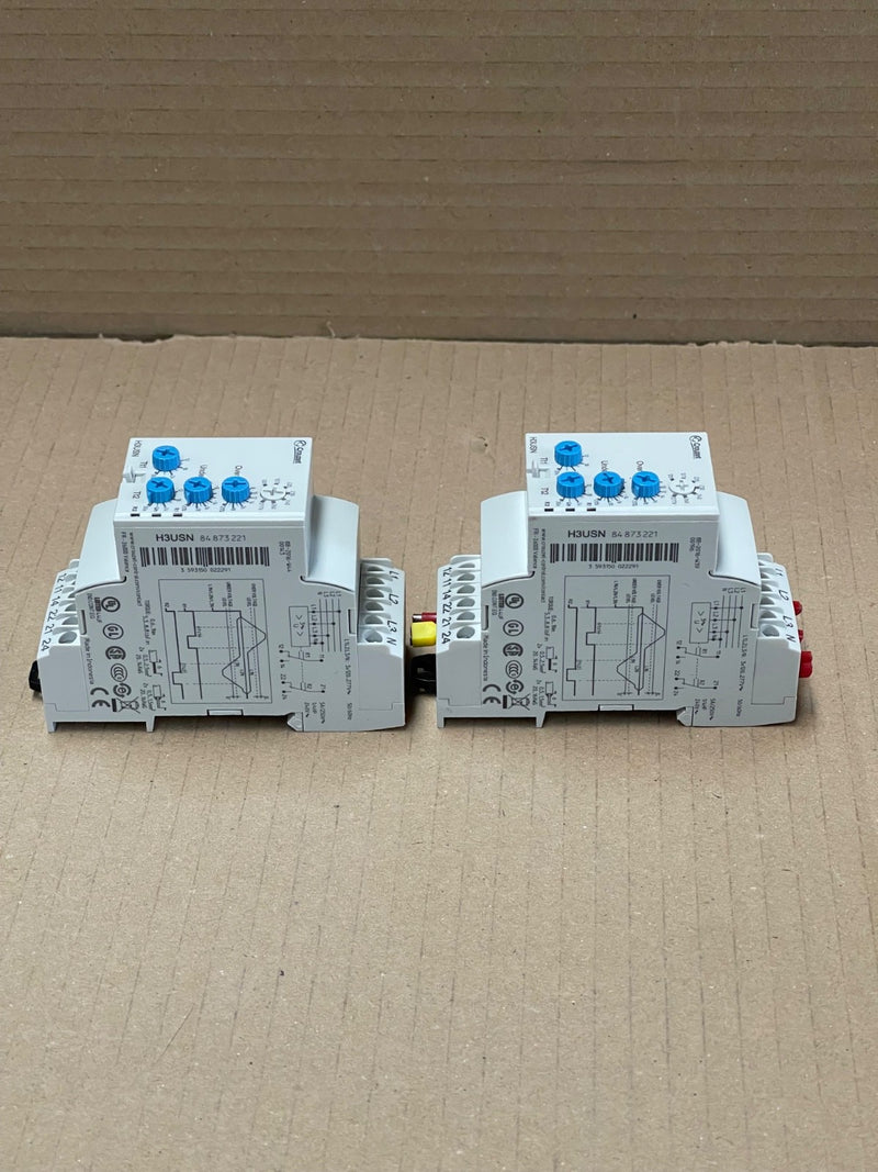Crouzet – 84873221 (H3USN) – 3‑Phase Voltage Monitoring Relay 120–277 VAC