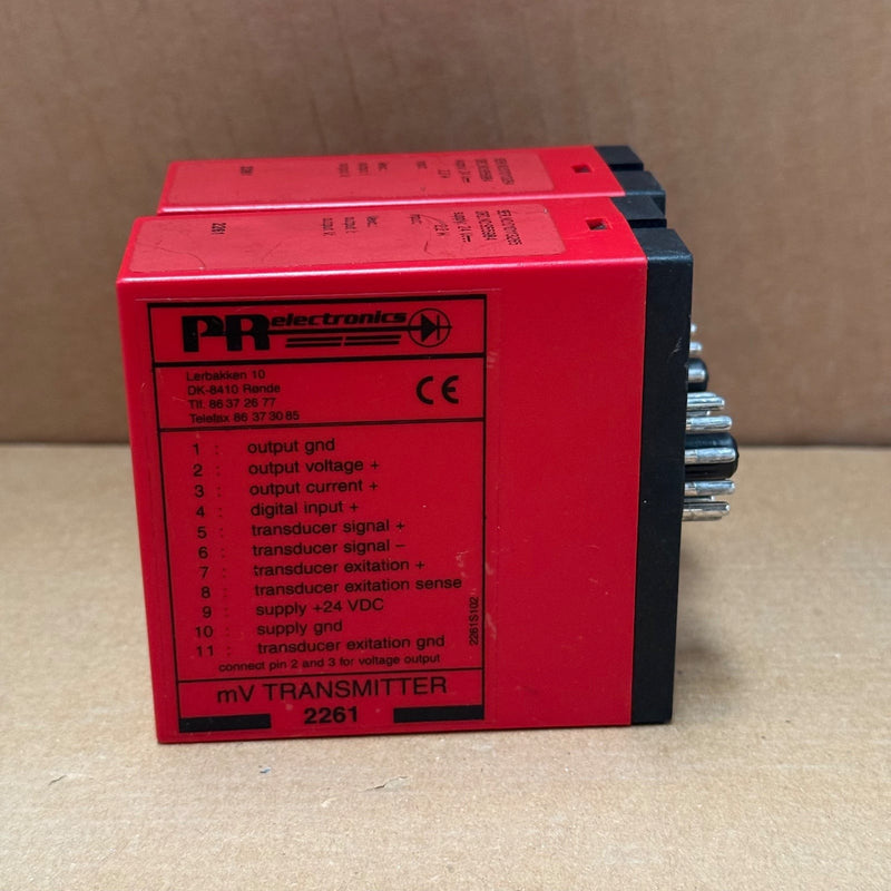 PR Electronics – 2261 – mV Signal Transmitter 24VDC
