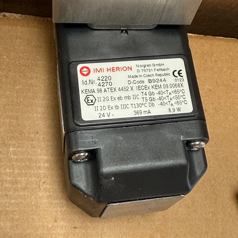 IMI Herion – 2401147 + 42204270 – Direct Solenoid Actuated 3/2 Poppet Valve