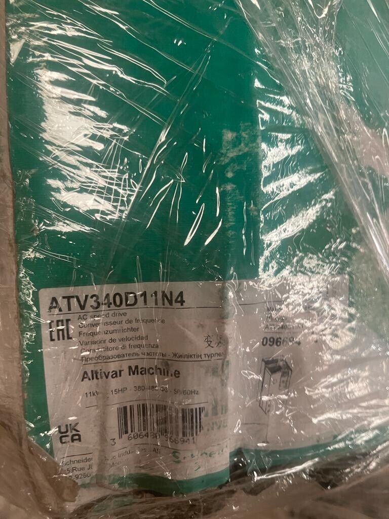 Schneider Electric Altivar Machine ATV340D11N4 AC Speed Drive 11kW/15HP 380/480V