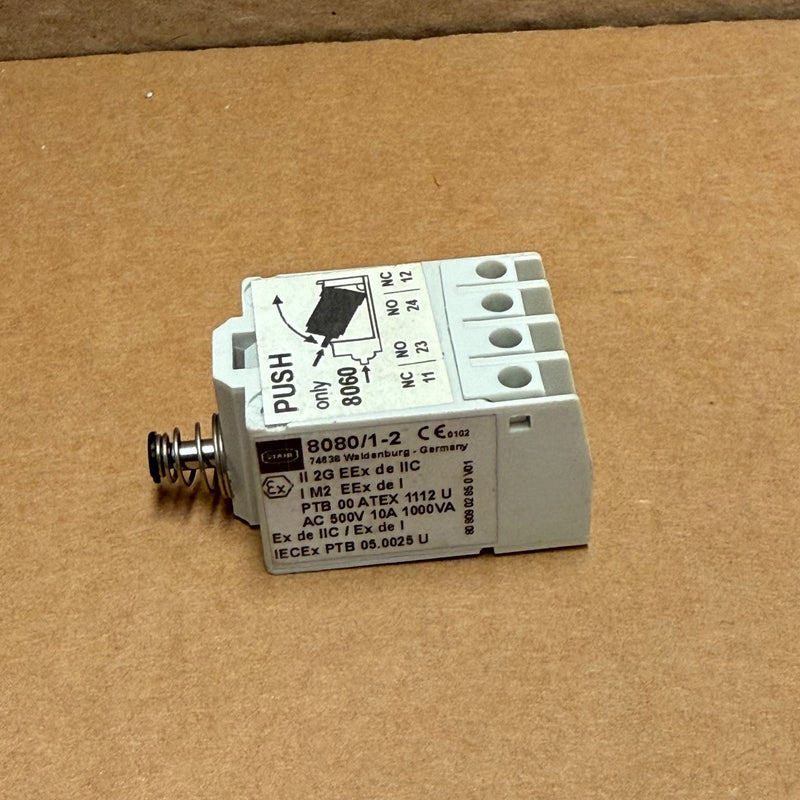 R. Stahl – 8080/1-2 – Ex-Proof Contact Element / Snap-Action Switch Block