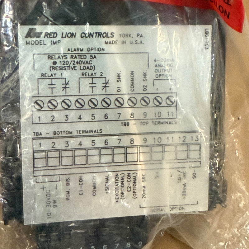 Red Lion – IMP23132 – 4½-Digit DC Intelligent Process Meter