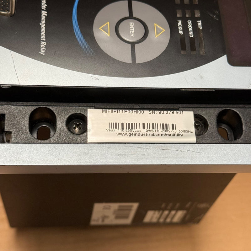 GE Multilin – MIFIIPI11E00HI00 (MIF II) – Digital Feeder Protection Relay
