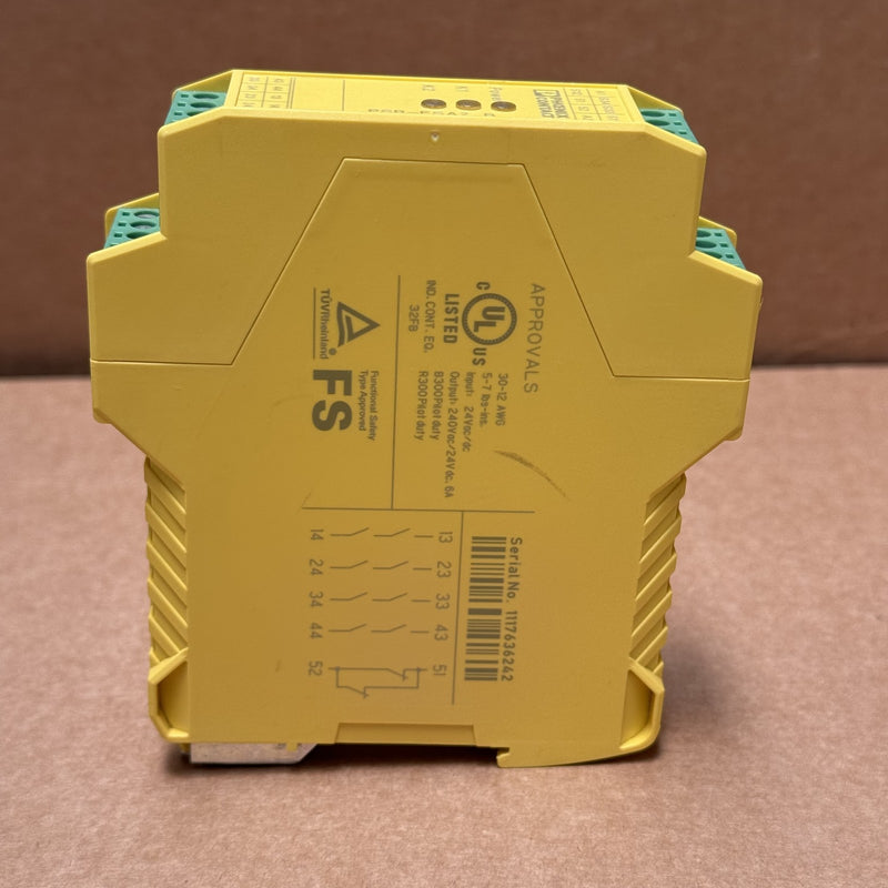 Phoenix Contact – 2963802 – PSR-SCP-24UC/ESA2/4X1/1X2/B Safety relay