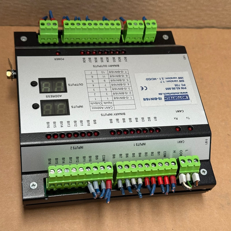 ComAp – 63.50.005 (IS-BIN16/8) – Binary Input/Output Extension Module