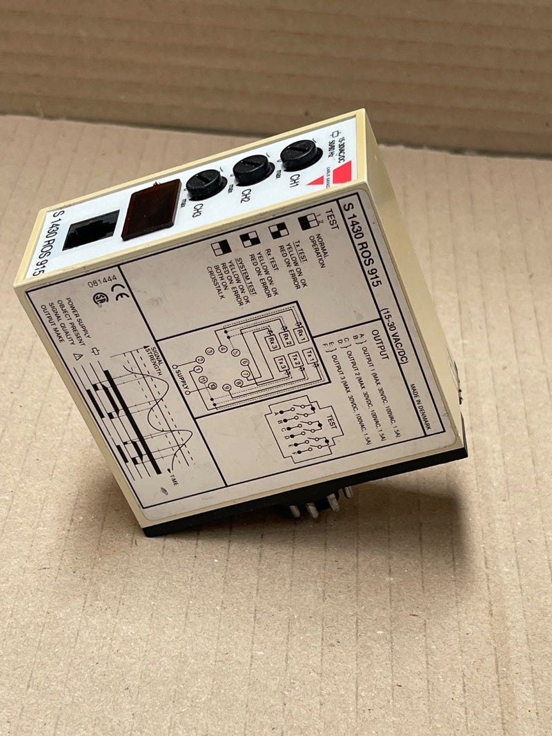 Carlo Gavazzi – S1430ROS915 – Photoelectric Sensor / Amplifier Relay 15–30 V
