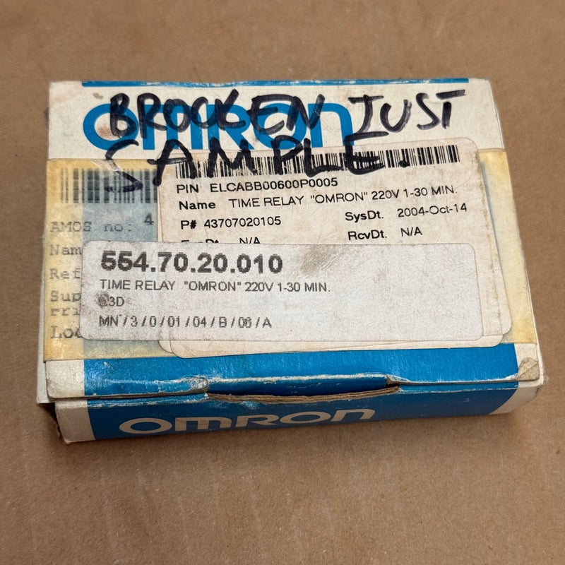 Omron – H3D / TIME C – Solid-State DIN Track-Mounted Timer / Time Delay Relay