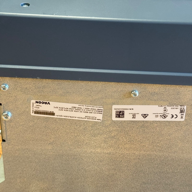 Danfoss – NXI01055-A2T0CSV-A1AFBLD2EA+QGLM+FL23+DLDE – VACON NXI Inverter